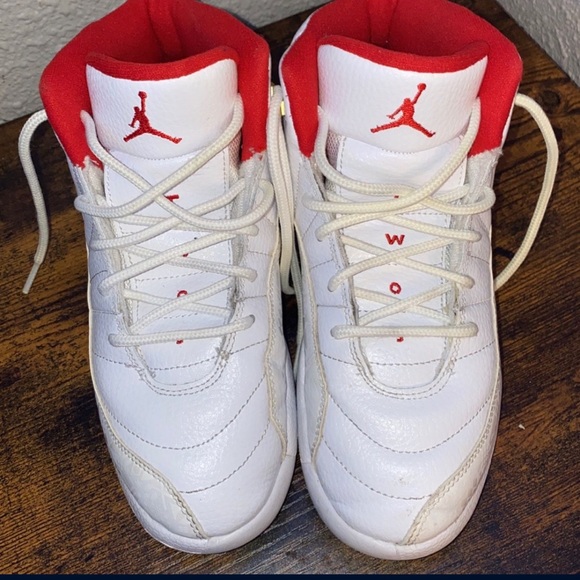 Air Jordan 12 Retro Fiba (NO BOX) (SIZE 3Y IN KIDS) - Picture 2 of 5